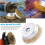 10PCS 80mm Large Diameter Grinding, Rust and Deburring Wire Brush Angle Grinder Bowl Type Wire Wheel 6