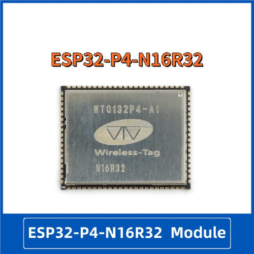 2X WT0132P4-A1 ESP32-P4 Dual-Core 400MHz IoT Module 16MB Flash 16 and 32MB PSRAM,Video Processing H.264 and JPEG Codec
