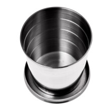 2X Folding Cup Telescopic Cup Retractable Cup Sports Hiking Camping 240ML Keychain