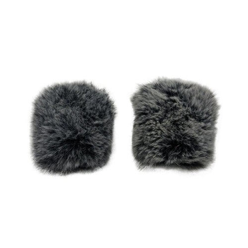 2X Furry Windscreen for  H5 STUDIO Outdoor Windshield Artificial Fur Mic Cover Studio Recording Accessory 1