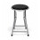 Oypla Oypla Black Padded Folding Breakfast Kitchen Bar Stool Seat 2