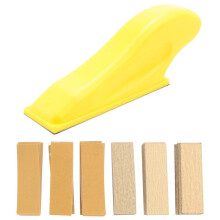 Sander Kit, Micro-Sanding Tools for Small Projects, Small Detail Handle Sanding for Tight Narrow Spaces&DIY Crafts