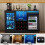 BROTTAR Coffee Bar Cabinet  (Fridge Included) 5