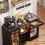 BROTTAR Coffee Bar Cabinet  (Fridge Included) 7