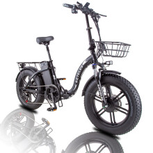 KETELES Folding Electric Bike 2000W Dual Motor 48V 26Ah 20*4.0" Fat tyre Step-through E-Bike