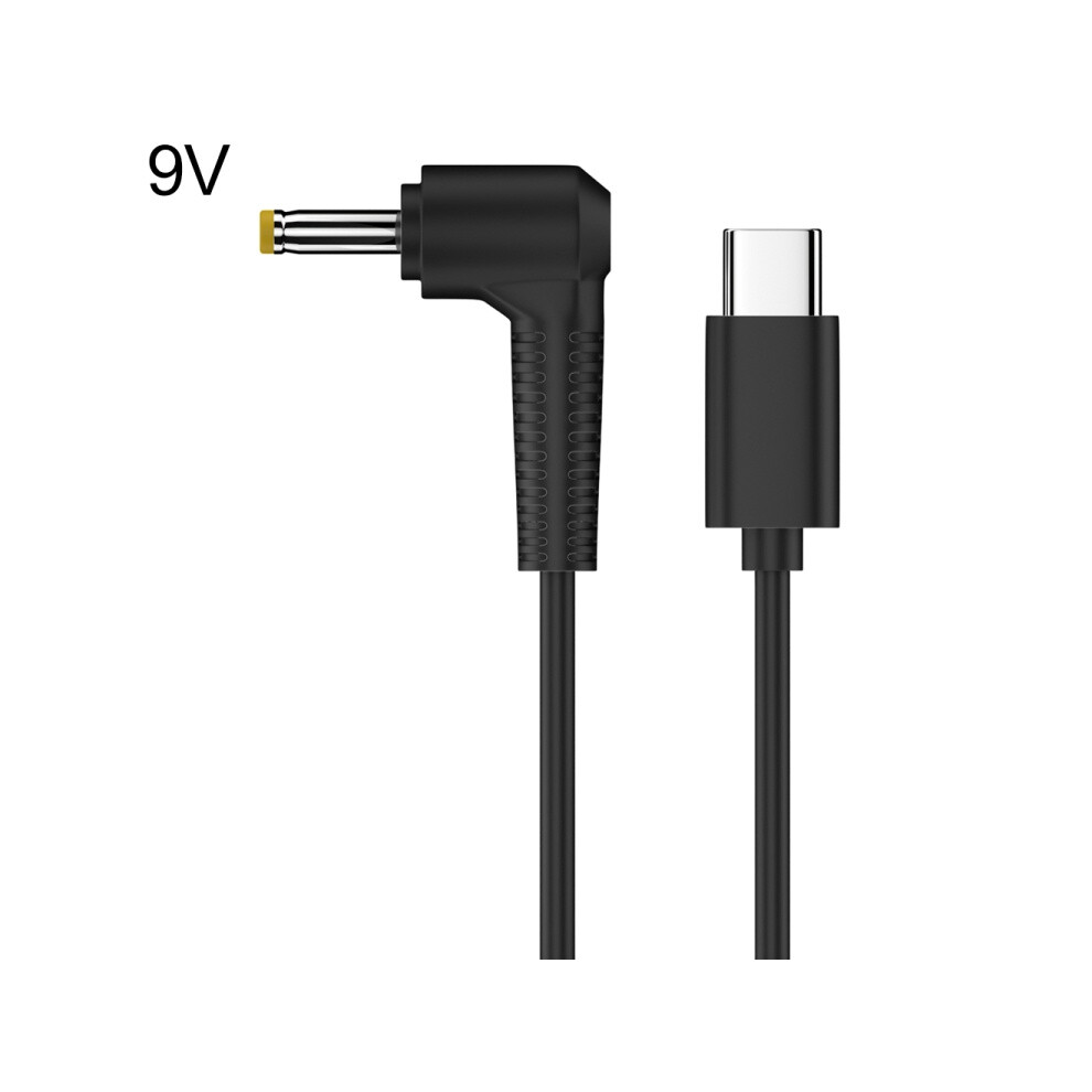 9V 4.0 X 1.7Mm Dc Power To Type-C Adapter Cable 6083684940057