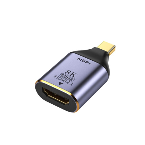 Prevodník Mini DP samec na HDMI samica 8K, štýl: 8K-003