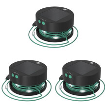 3X Luce da Campeggio Esterna Luci A Stringa Solare Lampada da Campeggio A LED Caricatore per Telefono Gadget da Esterno Attrezzatura da Campeggio