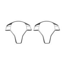 2X Car Steering Wheel Frame Trim Cover ABS for   A B C E Cla Cls Gla Glk Class W176 W246 W204 W207
