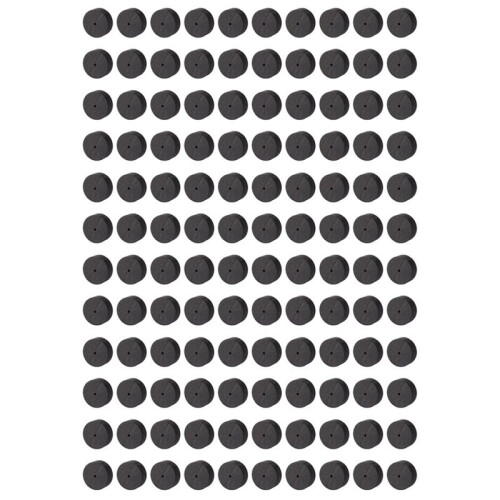 120 Pcs Garden Clone Collars Neoprene Inserts Sponge Block para 2 Polegada Net Pots Hydroponics Systems e Cloning Machines