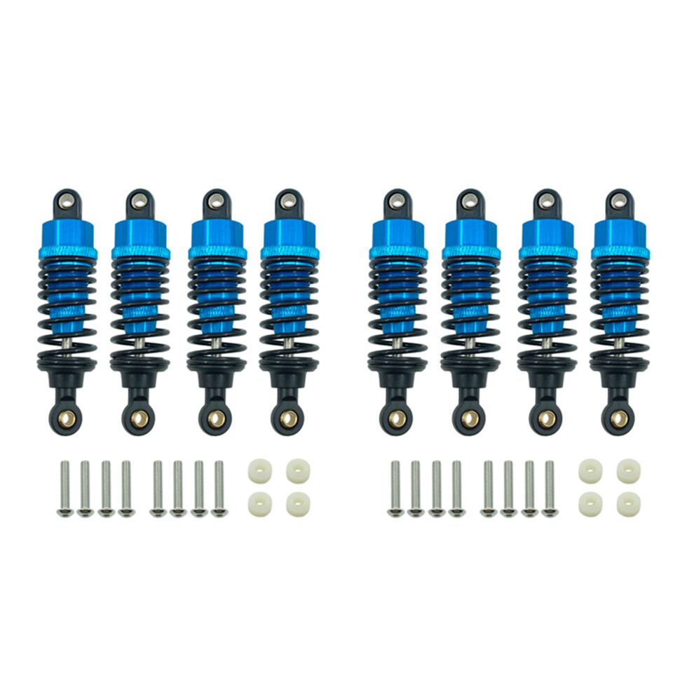 8Pcs Aluminum Alloy Shock Absorbers Damper Set For Tt-01 Tt01 Tt-02 Tt02 1/10 Rc Car Upgrade Parts, 6033116394033