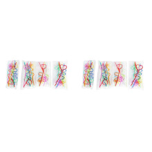 Children's Curly Party Straws, Crazy Party Straw Curling Novel Straws, for Party Bag Fillings, 72 Pieces