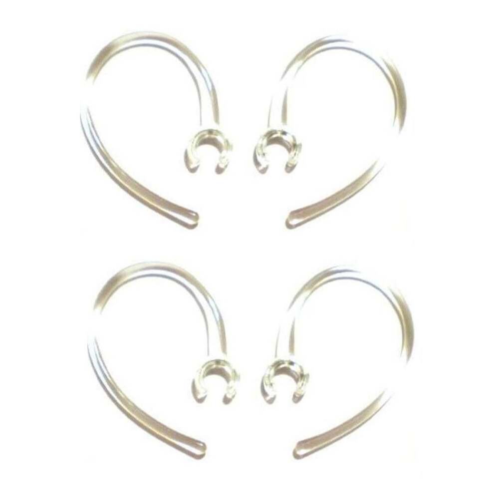 4 Small Clear Good Quality Earhooks - Wireless Headset Ear Hook Loop Clip Earhook Hooks Loops Clips 6034161381207