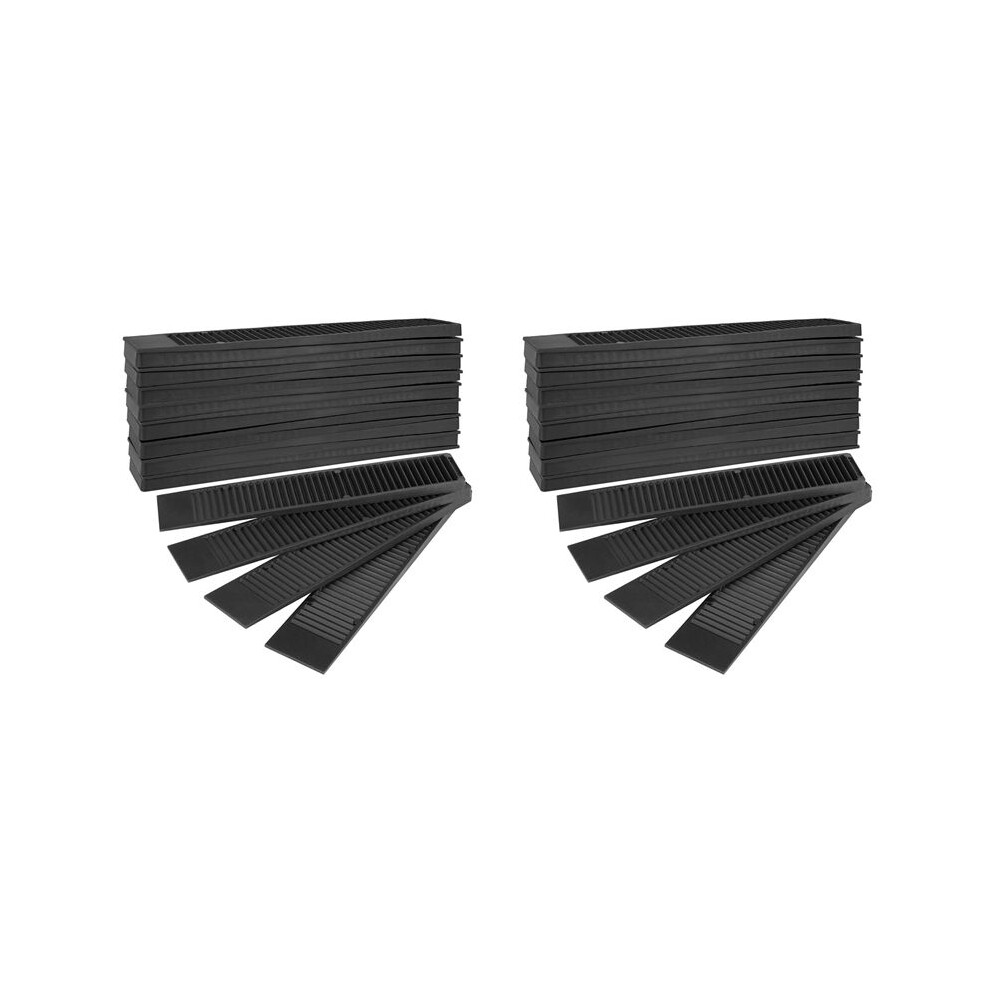 40Pcs Composite Shims And Leveling Wedges, Plastic Shims Wedges For Furniture Appliances,Furniture Levelers, Door Shims 4711641803795