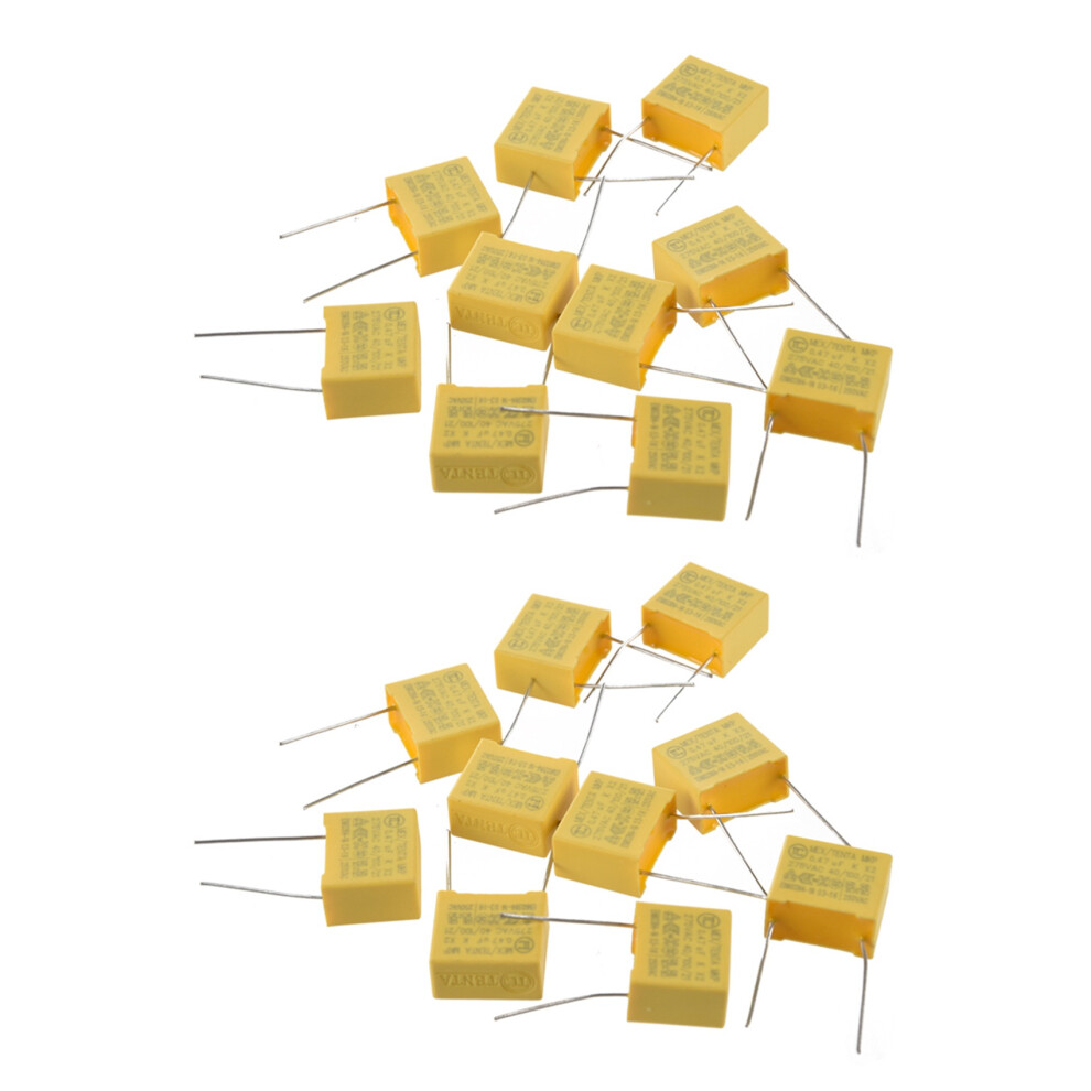 Ac 275V 0.47Uf Polypropylene Film Safety Capacitors 20 Pcs 6033967280028
