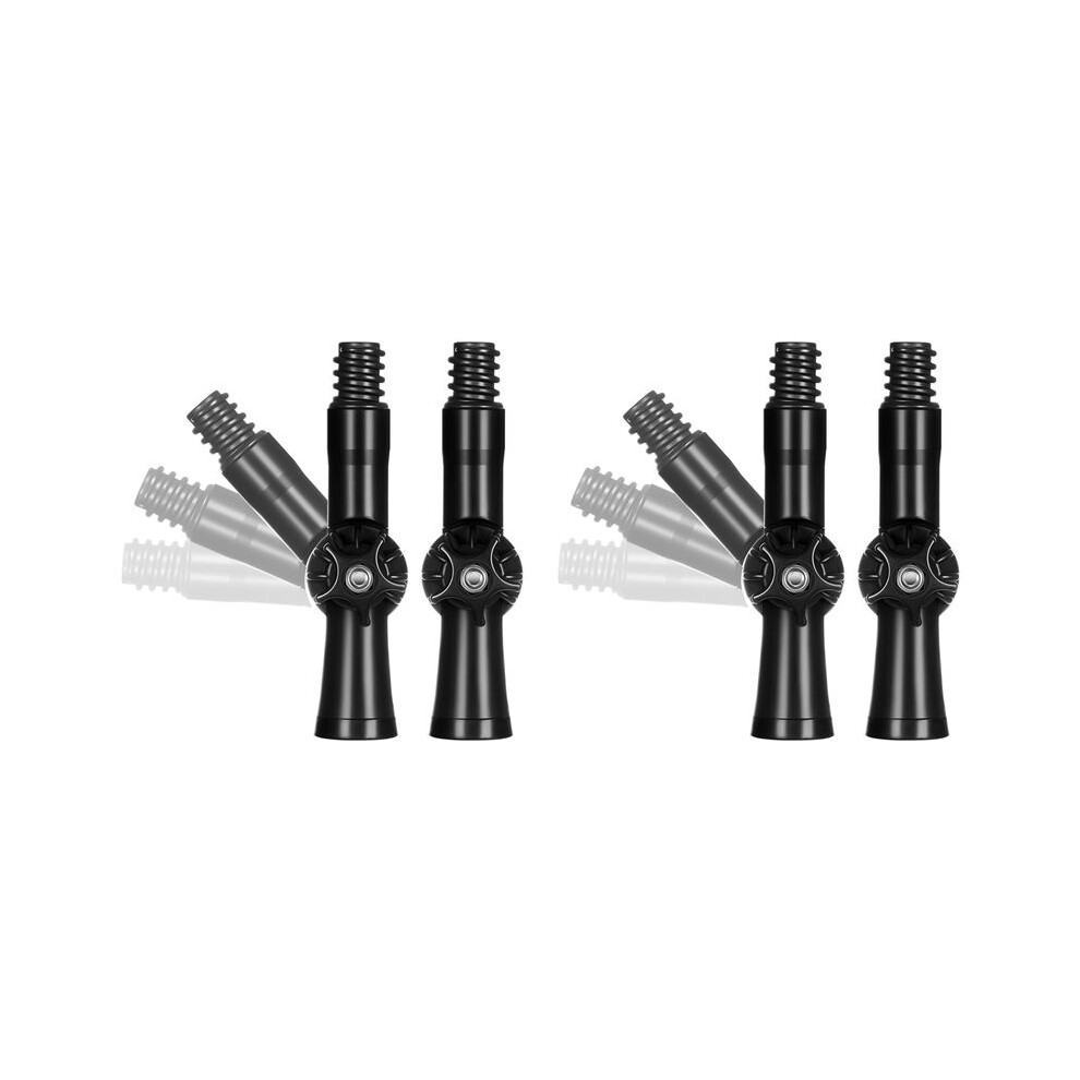 4Pcs Rotatable Angle Adaptor Extension Pole Attachments For Threaded Extension Pole Paint Pole Adapter Attach To Duster 6033724875573