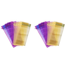 20 x Sheer Organza Wine Bottle Gift Bags for Present Weddings Party