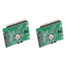 2X IDE MSATA Adapter 2.5 Inch 5V IDE to MSATA SSD Converter Card