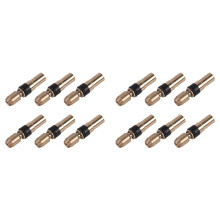 12Pcs Three-Stage Piston High-Pressure Copper for 6mm 30Mpa High-Pressure Pump Piston Parts