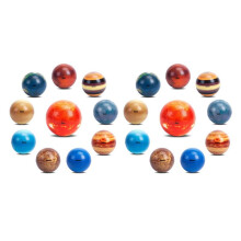 -Sonnensystem-Stressbälle, 20 Stck Planets Squeeze Balls Weltraumspielzeug für Stressabbau-Zappelspielzeug für FrüHes Lernen für Kinder