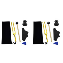 2X F 285 HZ Tuning Fork Set,Tuning Fork for Healing Chakra,Sound Therapy,Keep Body,Mind and Spirit in Perfect Harmony
