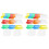 240 Sets Multicolor Hanging File Folder Tabs with Blank Inserts 2 Inches Plastic Hanging File Tabs for Hanging Folders 1