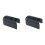 2X Rear Windshield Windscreen Wiper Arm Cover Cap Mounting Nut for  Kyron Hatchback 2007-2014,Black 1