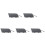 5X Front Bumper Tow Hook Eye Cover For- A6 C6 2005-2008 4F0807441 1