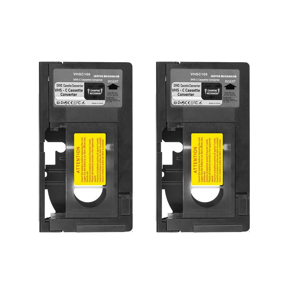 2X Vhs-C Cassette Adapter For For Rca For Vhs-C Svhs Vhs Cassette Adapter Not For 8Mm/Minidv/Hi8 6032086041275