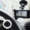 Mini Suction Cup Mount Holder for Car Dash Cam Accessories, Adjustable Dashboard Bracket Compatible 4