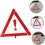 Reflective Emergency Triangle Sign for Car Folding Roadside Safety Warning Triangle Reflectors 8