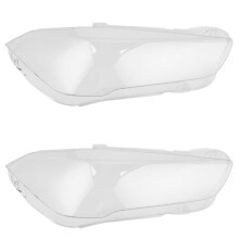 2X Right Front Light Clear Lens Cover for X1 F48 16-19 Headlight Lampshade Shell Light Glass Housings Cap