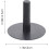 8pcs Black Plastic Car Doll Support Rack Display Stand Multifunctional Display Mount 6