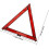 3pcs Reflective Triangle Safety Warning Signs Car Emergency Roadside Reflectors 2
