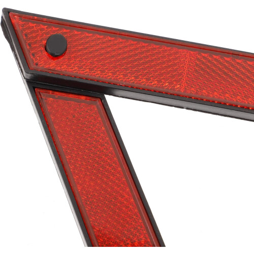 3pcs Reflective Triangle Safety Warning Signs Car Emergency Roadside Reflectors 2