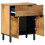 VidaXL vidaXL Bedside Cabinet Brown 50x33x60 cm Solid Wood Mango bedside table 2