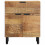 VidaXL vidaXL Bedside Cabinet Brown 50x33x60 cm Solid Wood Mango bedside table 3