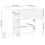 VidaXL vidaXL Bedside Cabinet Brown 50x33x60 cm Solid Wood Mango bedside table 1