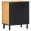 VidaXL vidaXL Bedside Cabinet Brown 50x33x60 cm Solid Wood Mango bedside table 5