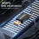 120W USB 3.1 Gen2 to Type-C 10Gbps Mechanical Adapter, Style:Side Bend 5