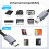 USB-C / Type-C to USB-B BM Printer MIDI Keyboard Adapter Cable, Length:0.5m 6