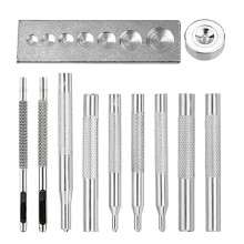 Kit d'outils pour la pose de boutons-pression en cuir et tissu