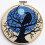 Black Crow on Tree -kuuneulasarja – 20x20cm 1