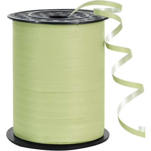 Kräuselband 5 mm x 500 Yards Grau Grün