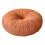 Rund manchesterdyna 40x40x13cm orange 1