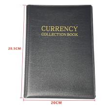 Album na banknoty – 10 kartek, 30 kieszeni,