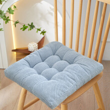 Cojín de suelo de terciopelo de 45x45 cm, lavable a máquina.