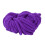 Fio de chenille acrílico grosso violeta 100g 1
