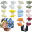 Stamine de flori, perle artificiale de 2 mm, 400 buc. 1