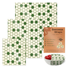 Beeswax Wraps Reusable Food Storage 3 Pcs S/M/L